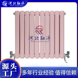 钢二柱散热器6030承压式 散热器 工程GZ206钢制暖气片壁挂立式