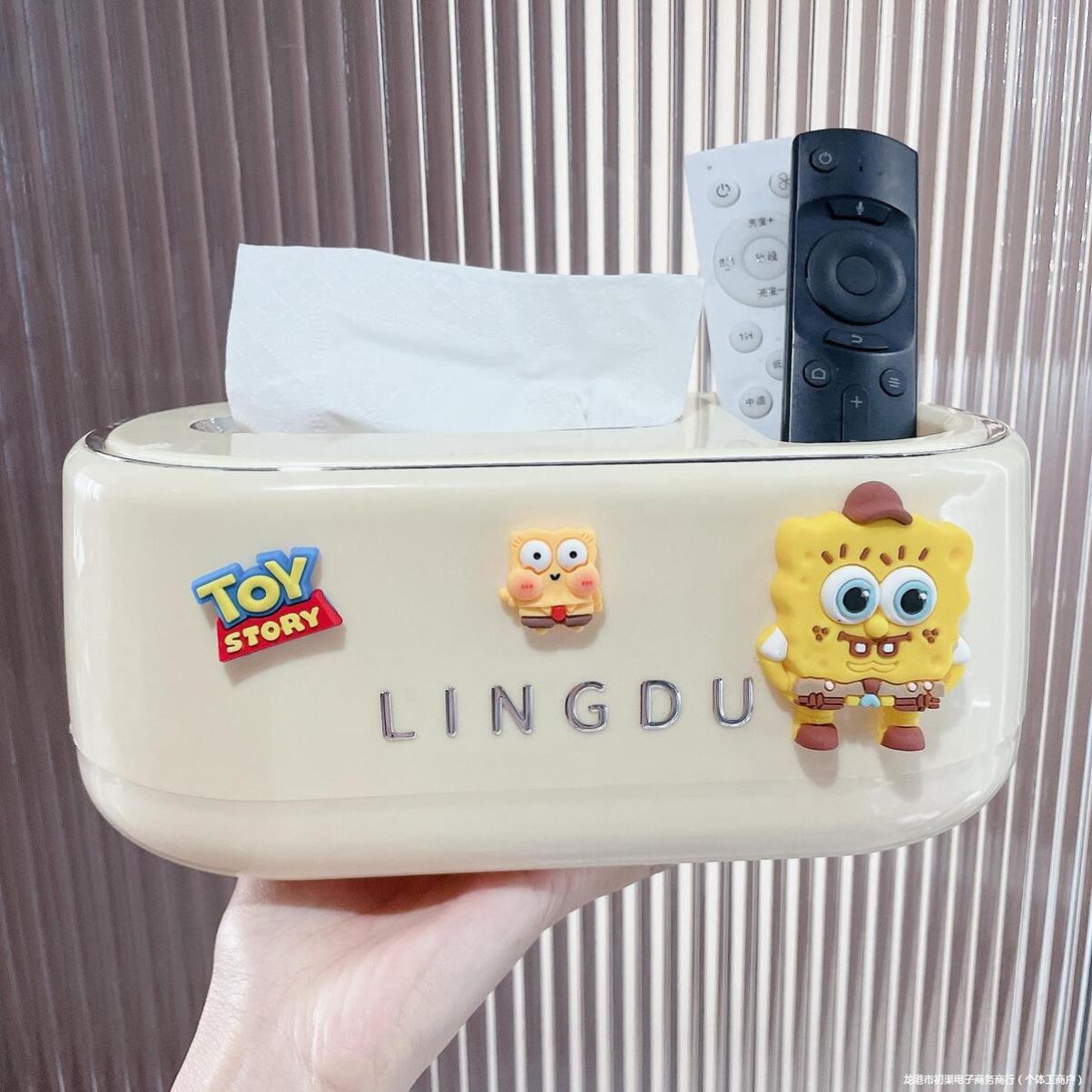 客厅抽纸巾盒家用茶几遥控器餐巾纸桌面收纳盒高颜 B745101682952