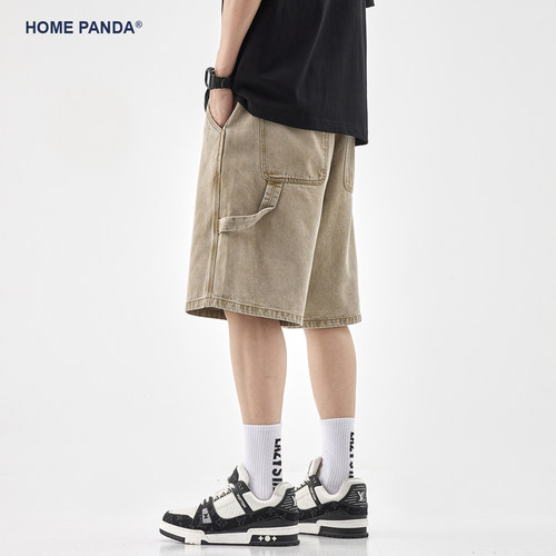 HomePanda牛仔短裤男夏季新款