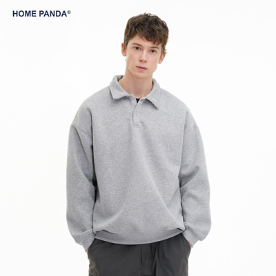 HomePanda400g重磅POLO领卫衣男