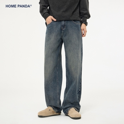 HomePanda美式潮牌牛仔裤男