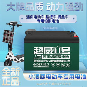 小海豚迷你电动车12v24v12ah电池