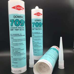 DOWSIL陶熙7091W白色中性防水密封胶玻璃胶LED粘接密封胶
