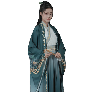 扶摇-魏晋制汉服女2026新款春季改良齐腰交领襦裙国风超仙气古装