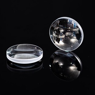 低色散CAF2透镜双凸聚光透镜荧光显微镜透镜