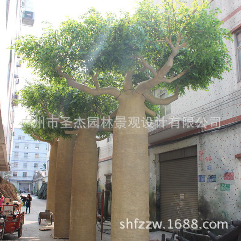 厂家直销玻璃钢仿真面包树装饰树道具树室内婚庆树挂件装饰仿真树