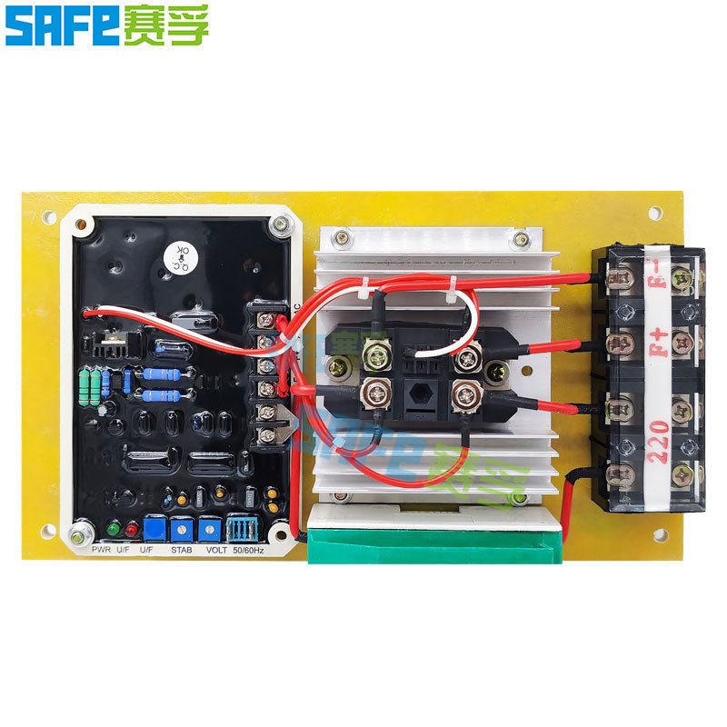 有刷相互励磁柴油发电机配件自动电压调节器GB75A180V90V调压板