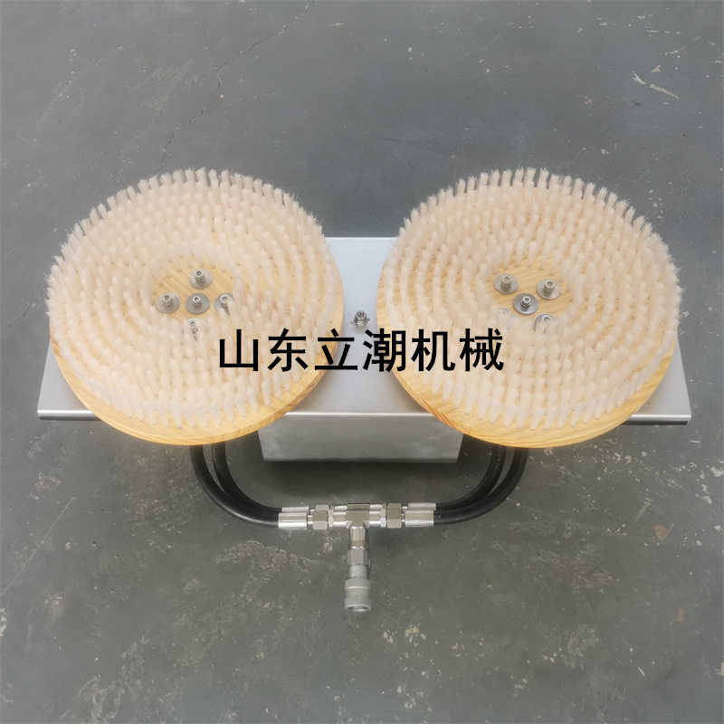 液压双刷船体清洗车水下藤壶清洁设备机器 大型船舶液压清洗设备