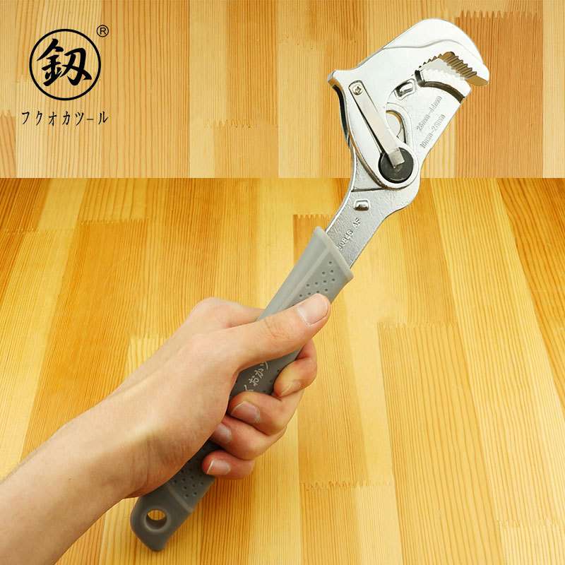 福冈自定位可调多用扳手活动大开口板手快速活口搬扳手钳 FO-3209