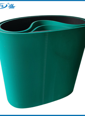 橡胶平带 8x450x1200 加绿胶 无缝一体硫化带