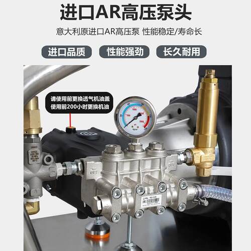 商洗车HX-5918机超压3工8用0V除锈业水枪枪强力清洗机水泵大功率