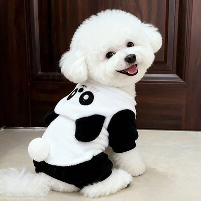 狗狗衣服可爱超萌秋冬款四脚衣宠物小型犬泰迪比熊博美猫咪衣服冬