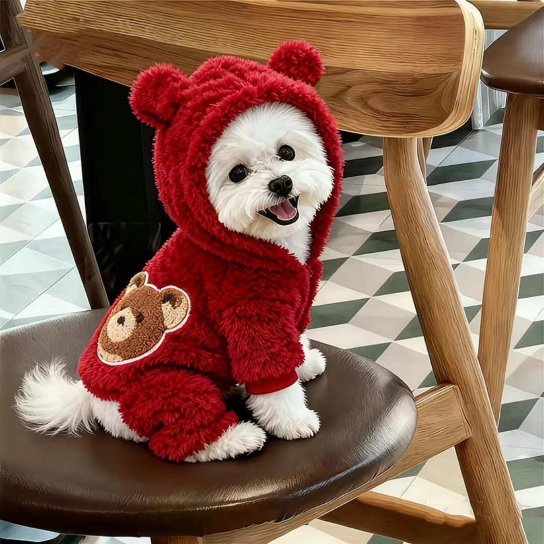 小狗狗衣服秋冬款加厚保暖防寒