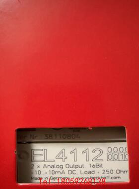 【非标价】倍福EL4112