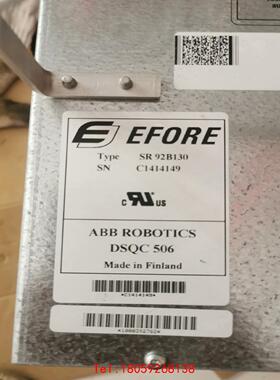 【非标价】ABB机器人电源，型号：DSQC506,无拆无修，功能包好！
