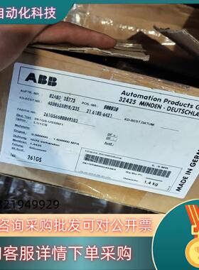 现货ABB压力传感261GS-USSN21全新未使用