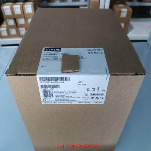 【非标价】6GK5216-0BA00-2AC2西门子XC216交换机模