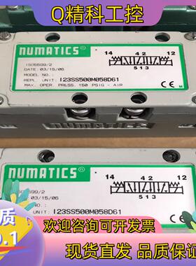 现货NUMATICS电磁阀 123BA400MP 21