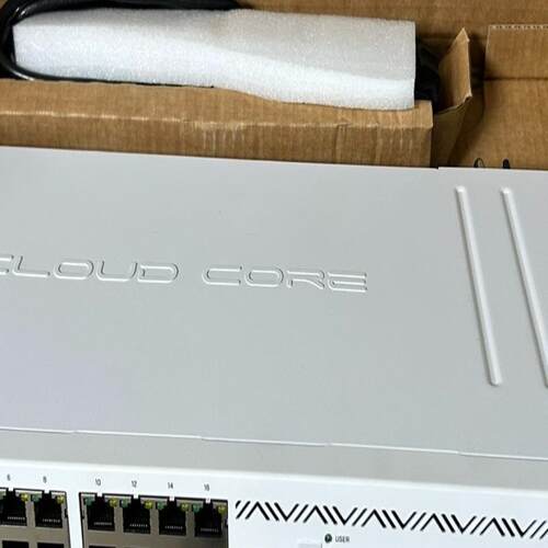 MikroTik CCR2004-16G-2S+ 千兆16口