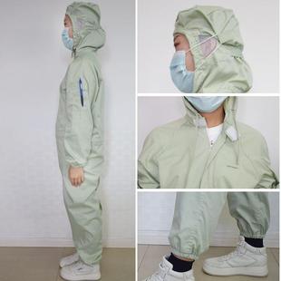 款 防水连体服食品厂工作服透气吸汗水产加工车间耐磨卫生男女四季
