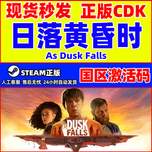 日落黄昏时 Dusk Falls CDKey steam中文 国区激活码 PC正版