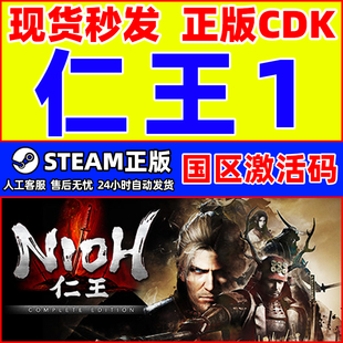 Nioh 国区激活码 CDKey Steam 中文 完整版 PC正版 类魂动作 仁王1