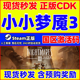 Steam游戏正版 小小梦魇3 Little Nightmares 3 国区激活码CDKey