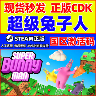Bunny Man 国区激活码 Steam PC正版 Super CDKey 游戏 超级兔子人