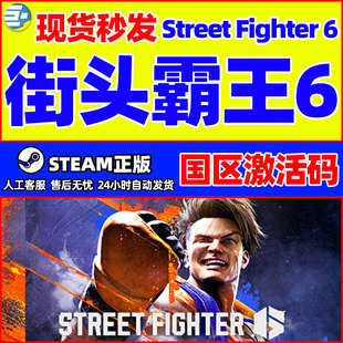 CDKey Street Fighter Steam PC正版 街霸6激活码 秒发 街头霸王6