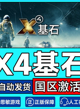 Steam游戏 X4 基石 X4: Foundations 国区激活码CDKey PC正版游戏