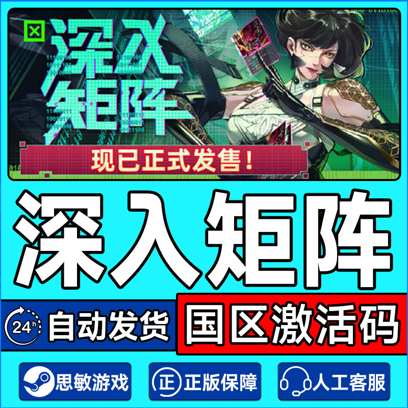 Steam游戏 深入矩阵 Into The Grid PC游戏 国区正版CDK激活码