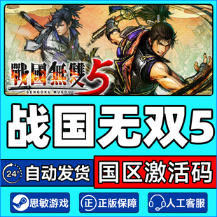 WARRIORS SAMURAI 国区激活码 PC游戏 Steam CDK正版 战国无双5