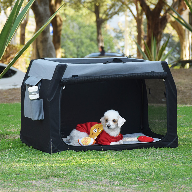 Sunnyzoo宠物车袋狗和猫郊游便携袋可折叠的狗笼子猫窝大空间通用