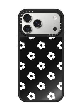 现货CASETiFY正品白色雏菊适用苹果iPhone17pro max磁吸手机壳16/15/14时尚13小众高级感12透明防摔保护套air