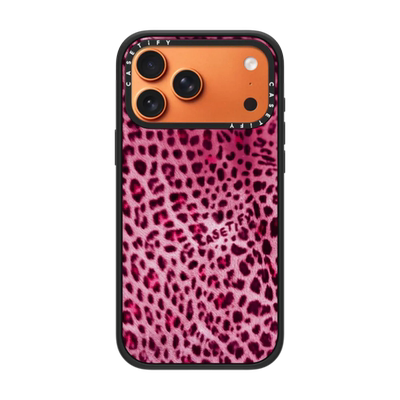 CASETiFY粉色豹纹Y2K甜酷手机壳