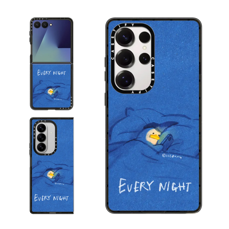 CASETiFY每晚躺平鸭可爱手机壳