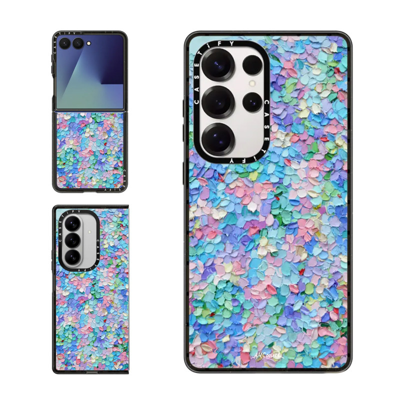 CASETiFY粉彩花瓣适用三星手机壳