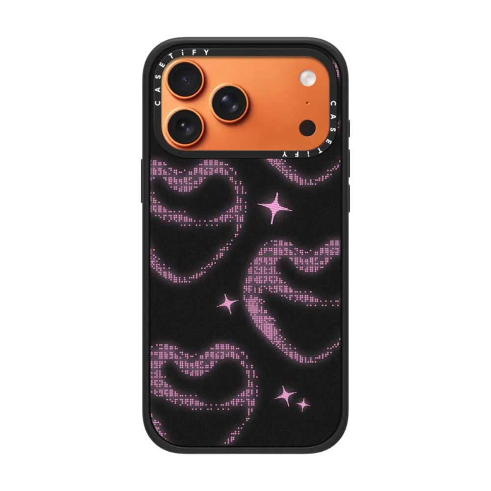 现货CASETiFY李沅禧ILLIT WONHEE梦幻爱心黑色适用苹果iPhone17 Pro Max手机壳16/15/14磁吸13甜酷y2k保护套