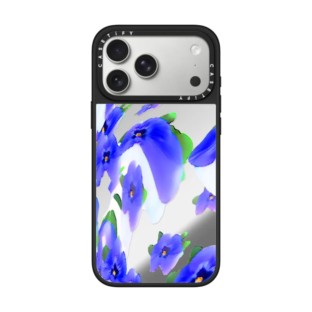 现货CASETiFY花朵漩涡蓝色适用苹果iPhone17 pro max磁吸手机壳air/16/15/14创意潮牌13高端全包防摔保护套12