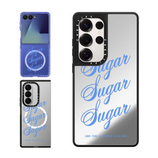 现货CASETiFY正品Sugar糖糖糖适用三星S24/S25 Ultra手机壳Z Flip7/Z Fold6/5时尚潮牌小众简约防摔保护套s23