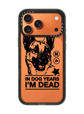 现货CASETiFY狗龄沧桑年岁适用苹果iPhone17pro max磁吸手机壳16/15/14个性13创意黑色17air高端防摔保护套12