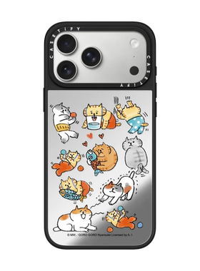 现货CASETiFY喵之助喵星球适用苹果iPhone17 Pro Max磁吸手机壳16/15/14小众趣味13可爱治愈猫咪12保护套air