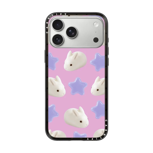 CASETiFY果冻小兔星星紫色手机壳