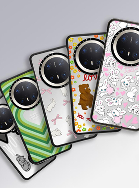 CASETiFY时尚潮牌透明黑色框适用于HAWEI华为Mate 70 Pro手机壳mate70个性创意高颜值高端强韧全包防摔保护套