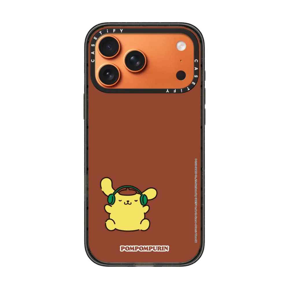 现货CASETiFY联名三丽鸥萌犬伙伴布丁狗咖啡色定制写字适用苹果iPhone17 pro max磁吸手机壳16/15/14保护套13