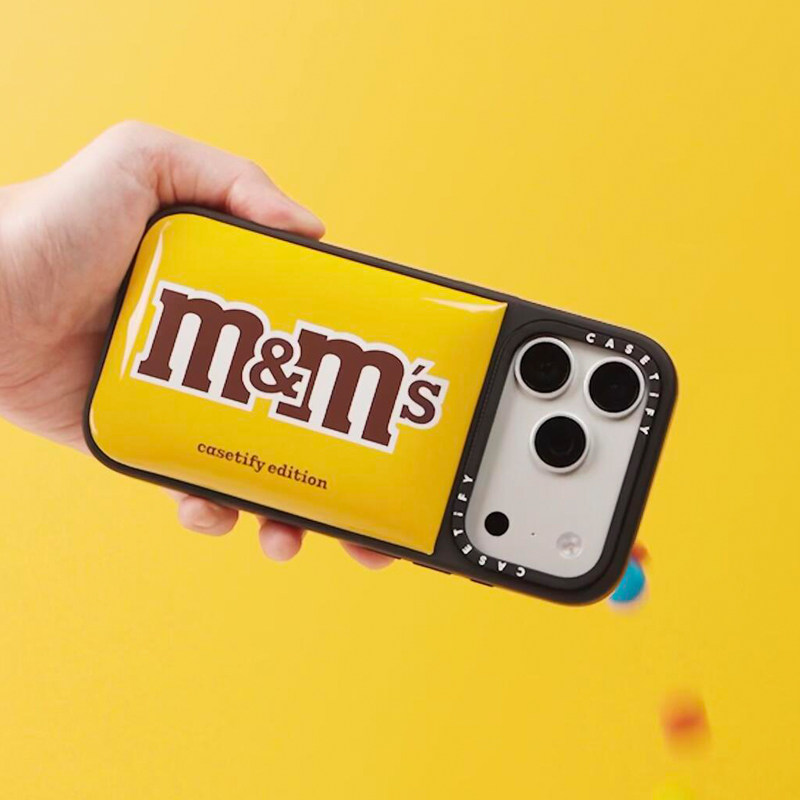 CASETiFY联名M&M's泡芙手机壳