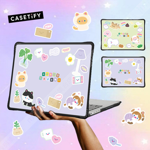 CASETiFY趣味艺术RECORDER factory软萌可爱适用苹果MacBook Pro13/14/15/16寸电脑笔记本保护壳Air防摔套ins