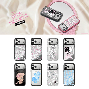 现货CASETiFY兔兔foxy illustrations萌趣适用苹果iPhone17 Pro Max磁吸手机壳16/15/14小众插画13可爱保护套
