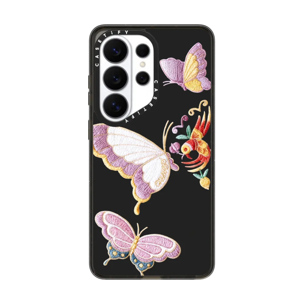 CASETiFY蝶绣生花非遗苗绣手机壳