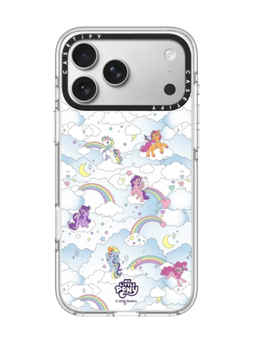 现货CASETiFY联名小马宝莉跨世代版本适用苹果iPhone17 pro max磁吸手机壳16/15/14可爱童趣13防摔保护套air